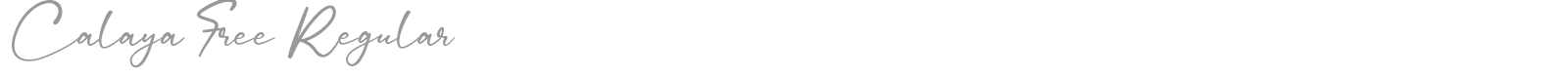 Calaya font preview